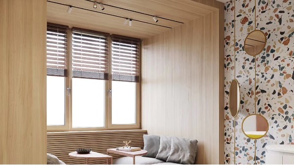 金堂木为泗洪家国天下业主提供铝包木窗案例